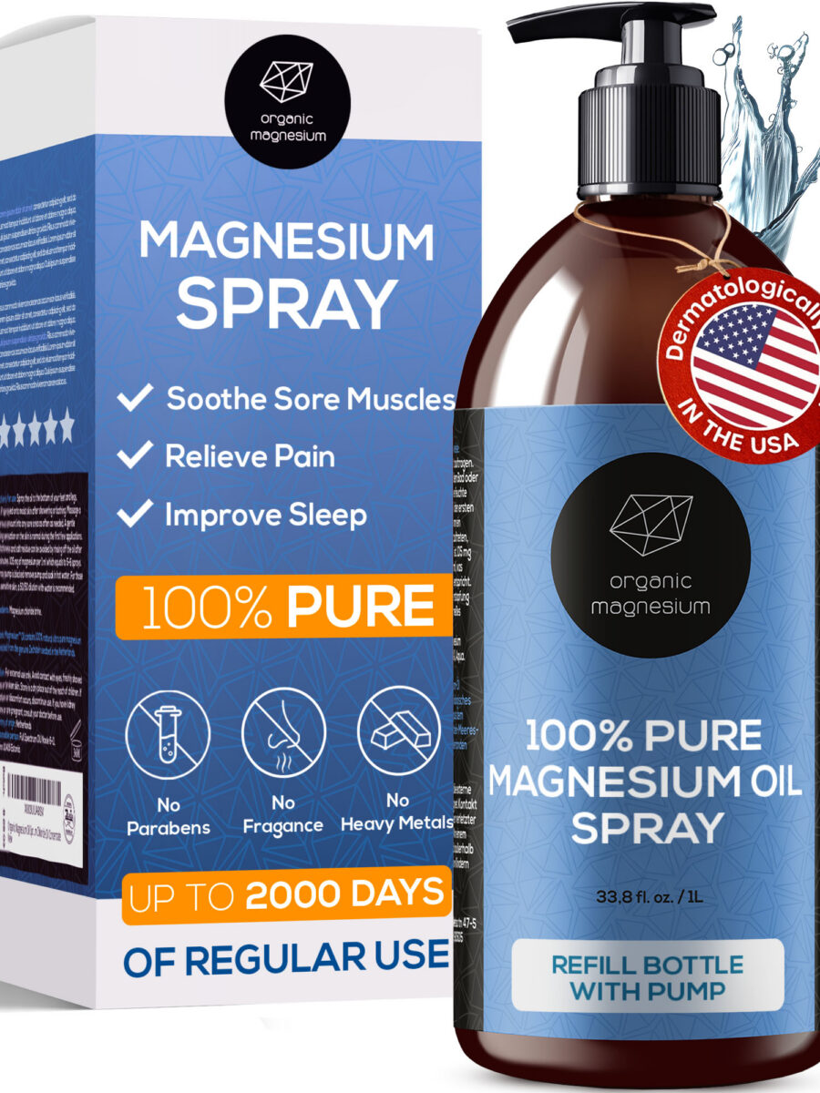 Ultra Pure Magnesium Oil Spray – 1000ml